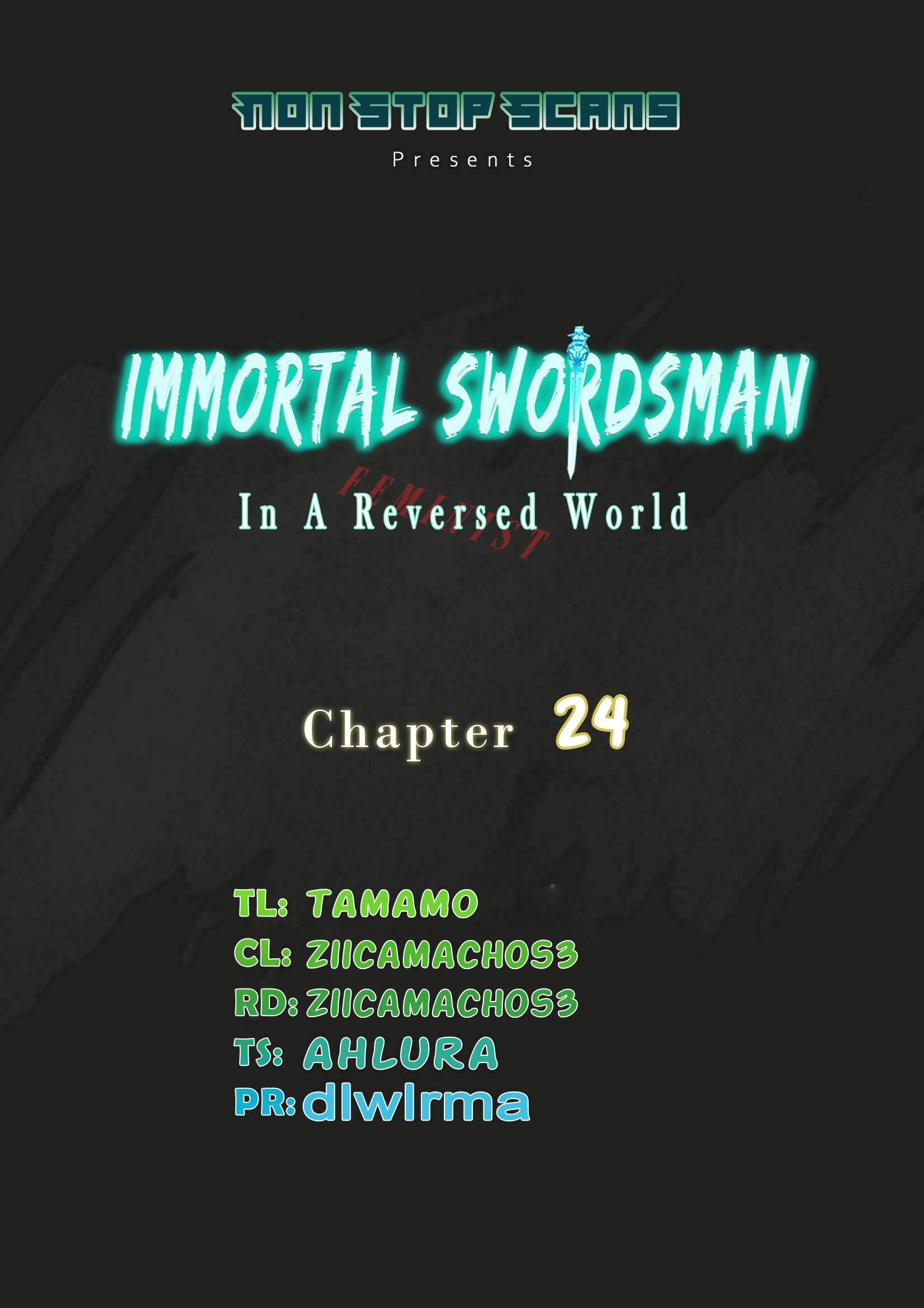 Immortal Swordsman in The Reverse World Chapter 24 1